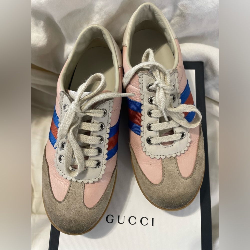 Preloved GUCCI girls sneakers